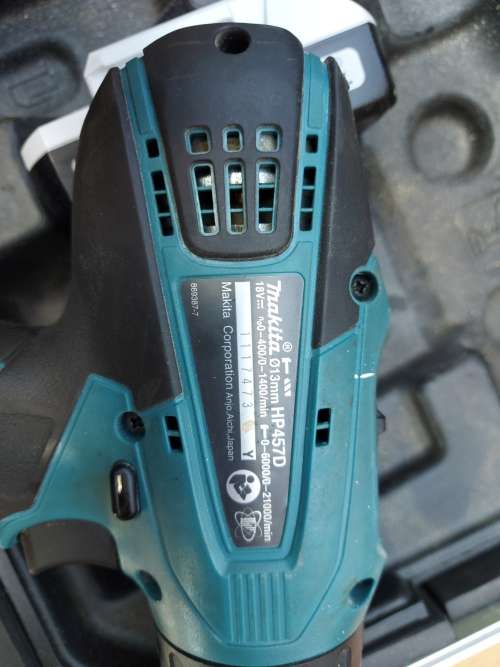 Makita Cordless 18v Drill Kit - Hammer drill with bits
