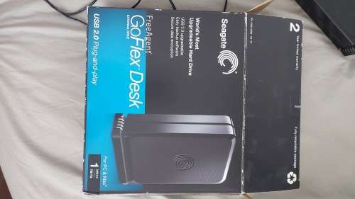 Seagate GoFlex Desk 1tb External Hard Drive - Boxed