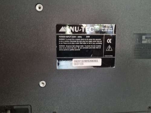 NU-TEC 29` LCD HD TV