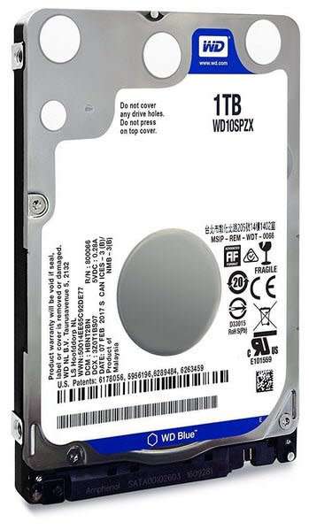 WD Wstern DIgital 1000GB 1TB Laptop Hard Drive HDD