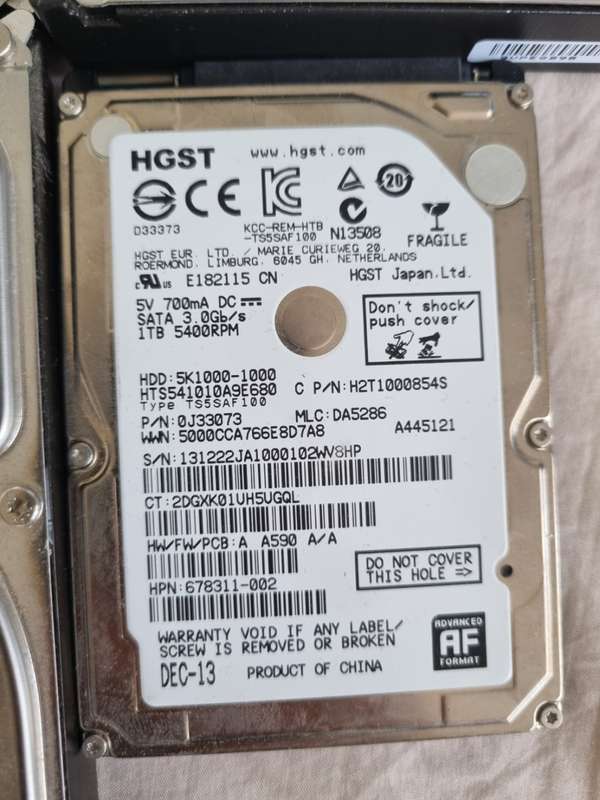 Hard Drive LOT - 4x HDD