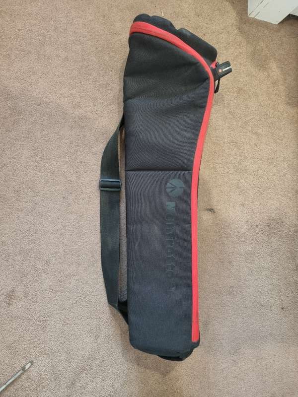 Manfrotto Tripod + Swivel Head + Bag