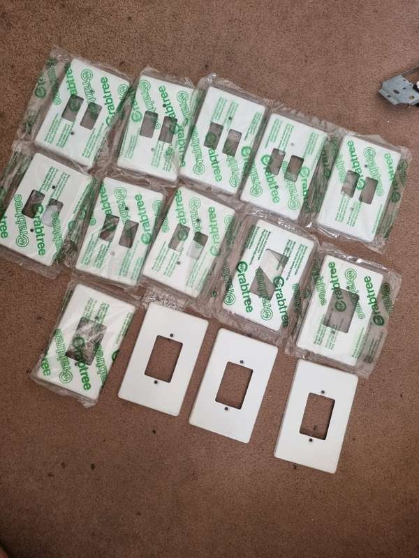 Huge Lot - Crabtree Electrical Switches and Covers