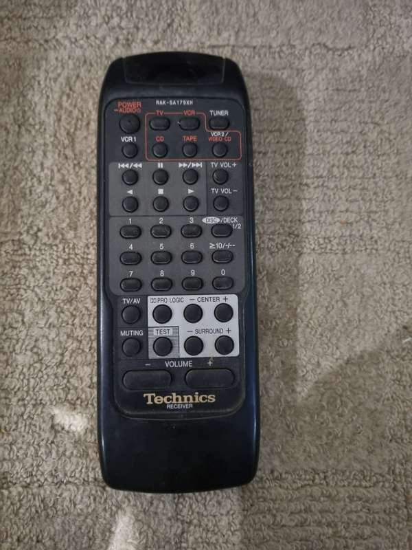Technics Amplifier with Subwoofer and speakers - Surround Sound