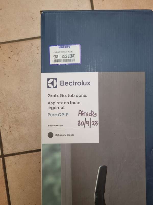 Electrolux Cordless Vacuum Cleaner - Brand New