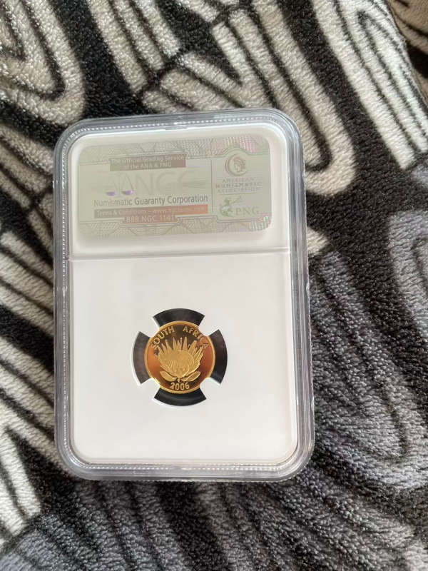 PF70 2006 Desmond Tutu Speech GOLD COIN