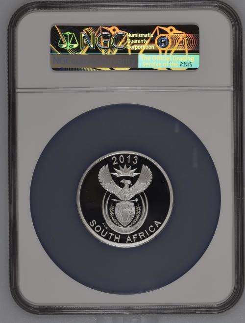 2013 Silver Series 50c LIONFISH  - NGC PF69 (Oversize Slab)