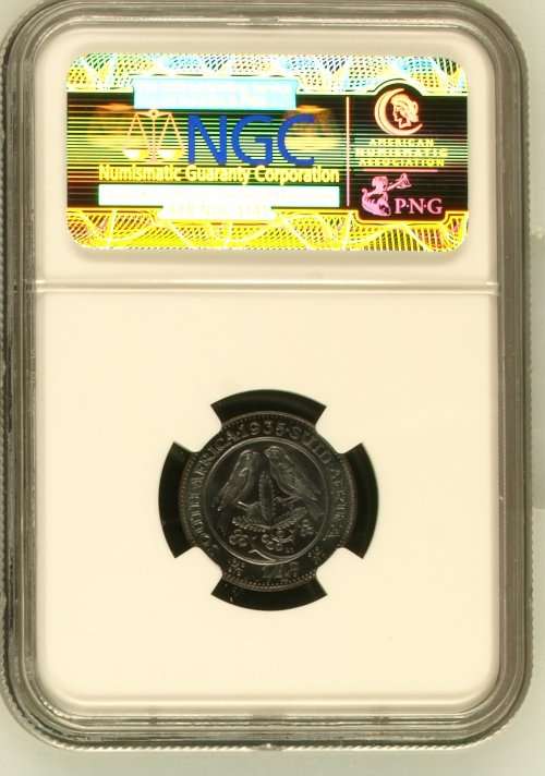 1935 S AFRICAN FARTHING - NGC MS65BN