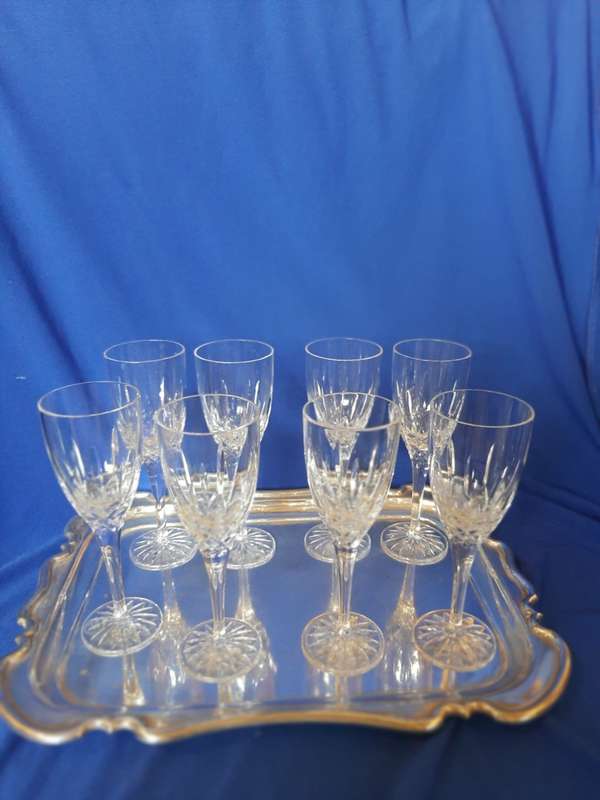 Royal Doulton Crystal Sherry /Port Glasses