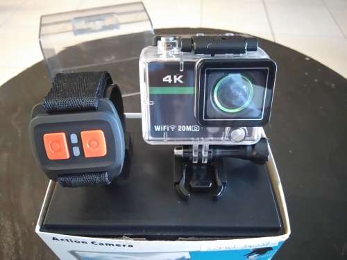 Ultra HD 4K Action Camera "Clarion" - 20MP, 170 Degree Lens, DVR Loop Recording