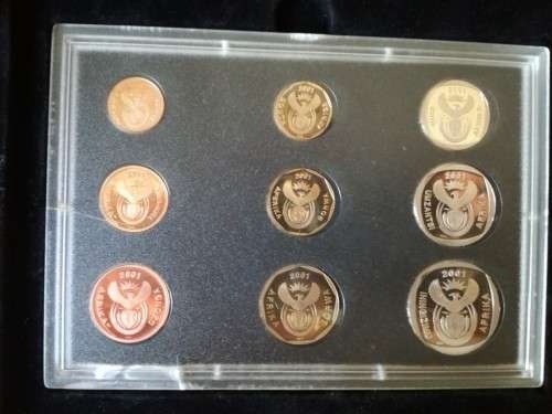 2001 Proof Set (1c - R5)