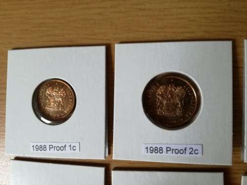 1988 Proof Set (1c - 50c)