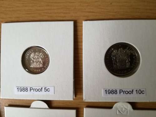 1988 Proof Set (1c - 50c)