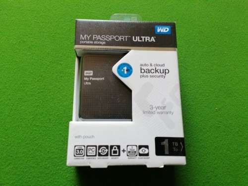 WD My Passport 1TB Hard Drive