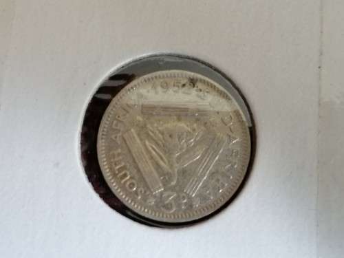 1952 Threepence (F to VF)