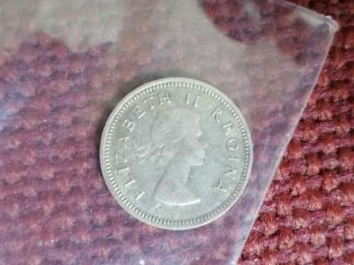 1955 Threepence (F to FV)
