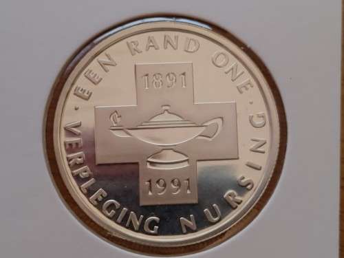 1991 Nursing Silver Proof R1 and at R1 Start!