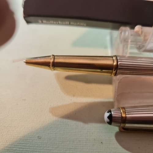 Montblanc Meisterstuck Solitaire Sterling Silver rollerball