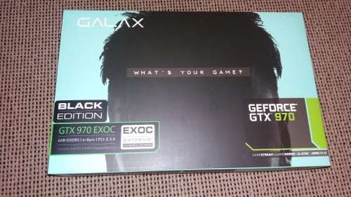 NVidia Geforce Galax 970 4GB EXOC Black Edition
