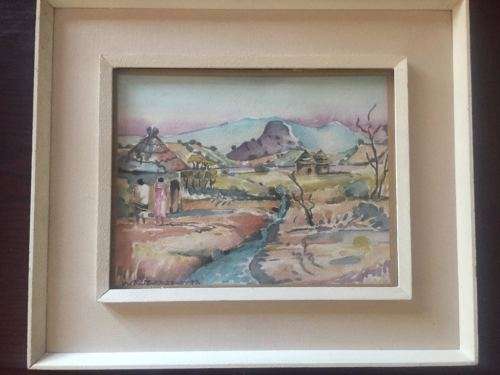 WALTER BATTISS BEST WATERCOLOUR ON PAPER