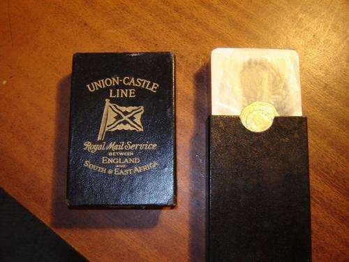 Playing cards  Union Castle Line