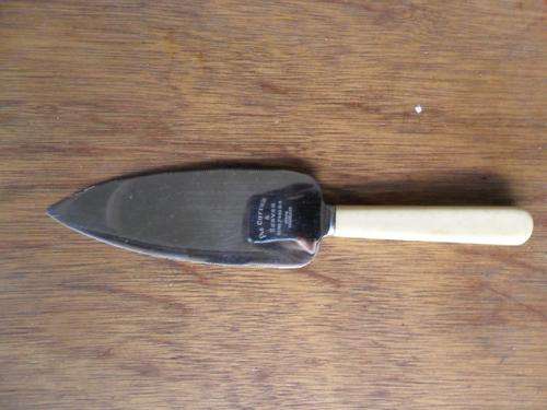 Lovely bone china pie cutter/server