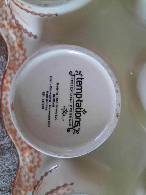 Temptations By Tara old world muffin pan