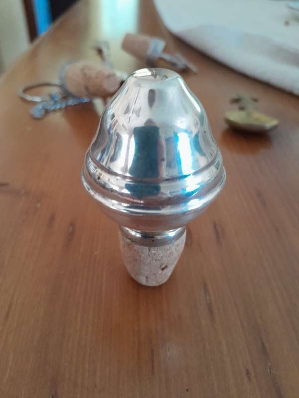 Vintage bottle Stoppers, Mango Spoon and Teaspoons