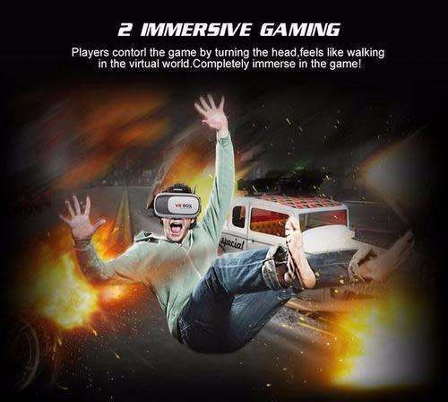 Virtual Reality 3D Glasses- 2nd Generation (VR BOX II)