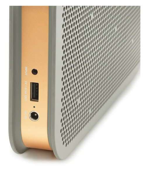 B&O PLAY by Bang & Olufsen Beoplay A2 Portable Bluetooth Speaker (Gray)