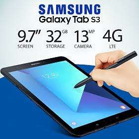 BRAND NEW SEALED SAMSUNG GALAXY TAB S3 WITH KEYBOARD 32GB, LTE WIFI GRAB IT NOW STARTS @R1