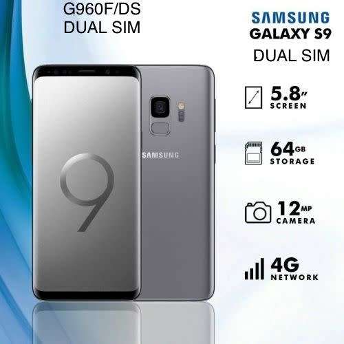 BRAND NEW SAMSUNG GALAXY S9 DUAL SIM G960F/DS 64GB STARTING FROM R1