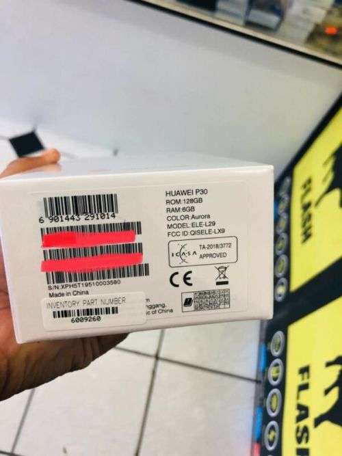 HUAWEI P30 DUAL SIM 128GB LOCAL STOCK ICASA APPROVED 6GB RAM !!!!