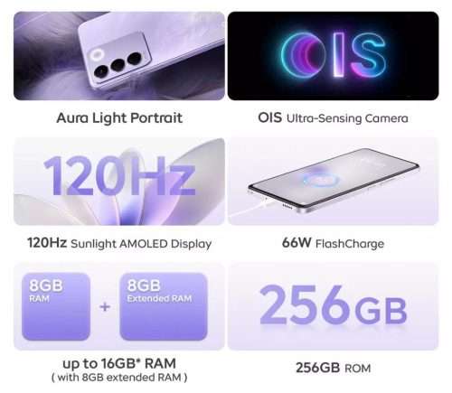 Vivo V27e 256GB Dual SIM Smartphone
