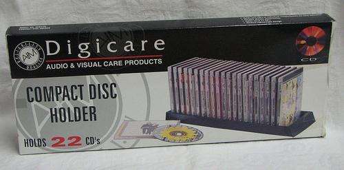 COMPACT DISC HOLDER - Holds 22 CD's