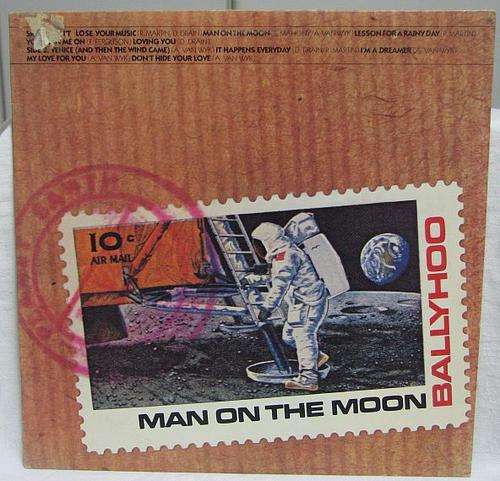 BALLYHOO, Man on the Moon - 12" Vinyl - 1981 - (S A BAND)