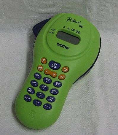 BROTHER P-Touch 55 - Handheld Labeling System