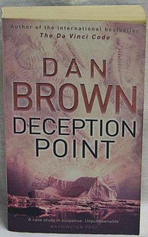 DECEPTION POINT, by Dan Brown - Paperback 2004 - ISBN 0552151769