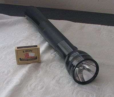 MAG-LITE 4 D Cell Flashlight  - Black