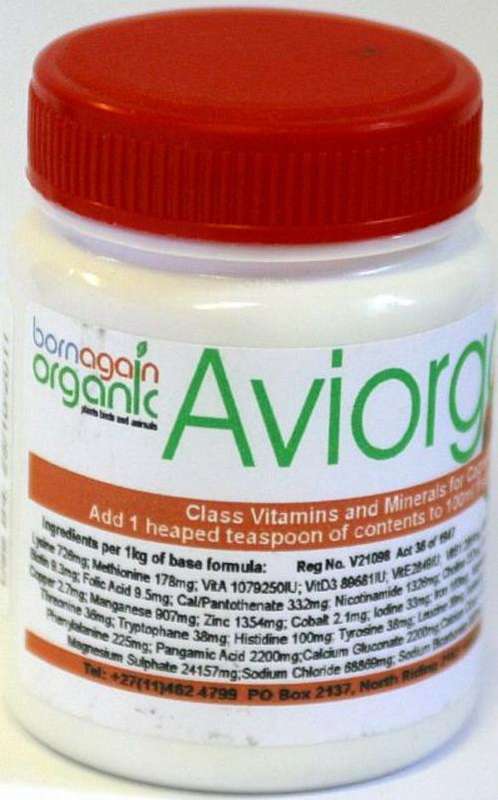 WED R1 - AVIORGANIC - Organic Vitamin & Mineral Supplement for caged birds