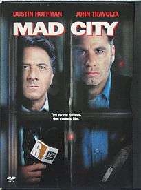 R1.00 START - MAD CITY - Starring Dustin Hoffman & John Travolta - DVD