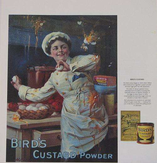 BIRD'S CUSTARD POWDER - Colour Print - LOVELY PIECE FOR THE KITCHEN