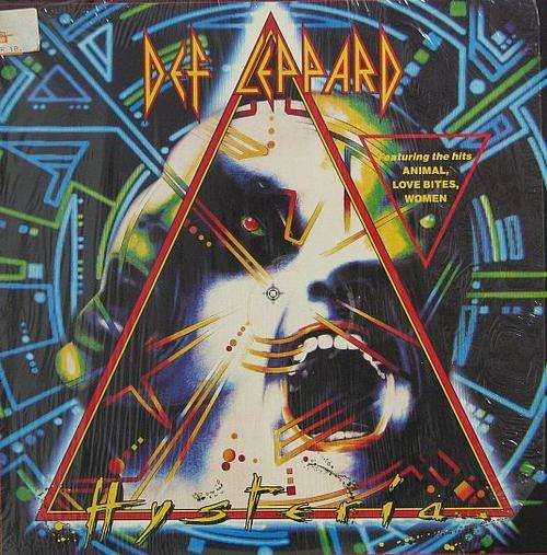 DEF LEPPARD, Hysteria - 12" Vinyl - 1987