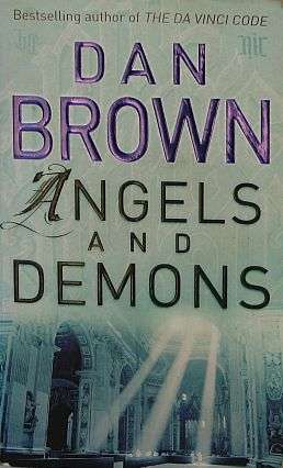 ANGELS AND DEMONS, by Dan Brown - Paperback 2001 - BARGAIN SHELF