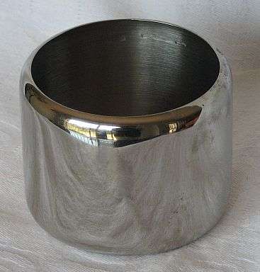 R1.00 START - SUGAR BOWL - STAINLESS STEEL