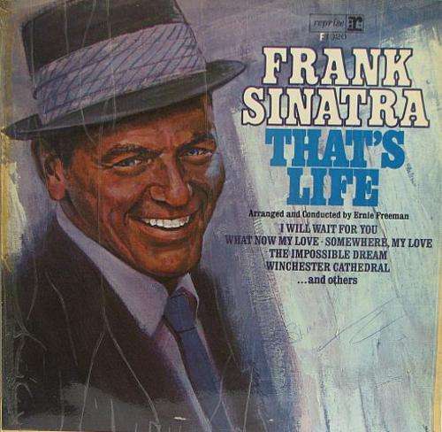 FRANK SINATRA - THAT'S LIFE - 12" Vinyl 1966 - (CLASSIC POP)