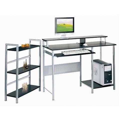 NERO DESK AND BOOK SHELF