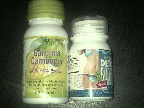 COMBO: Garcinia Cambogia 60% HCA with Colon Cleanse Detox Booster!!