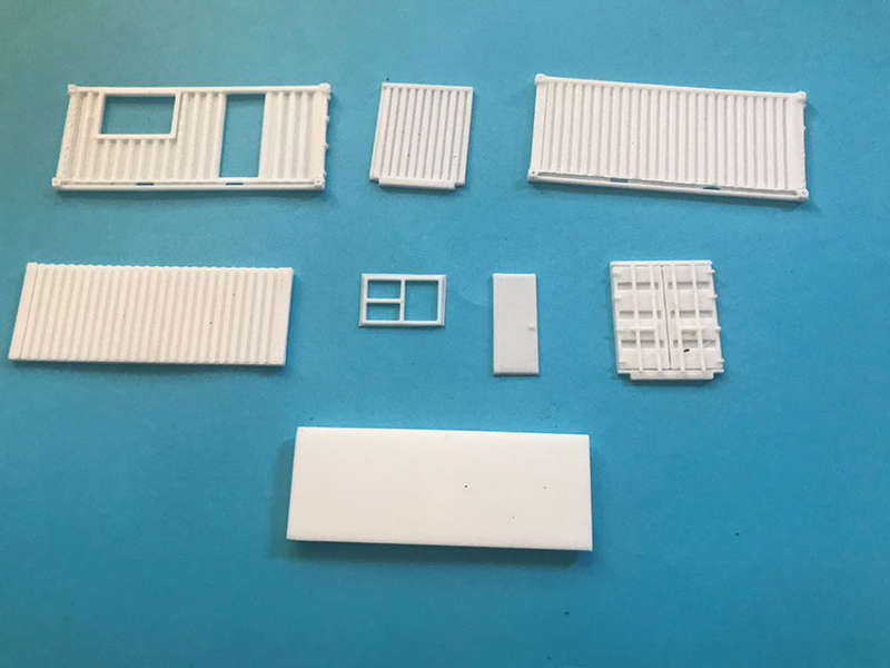 20 foot Container Site Office - HO Scale