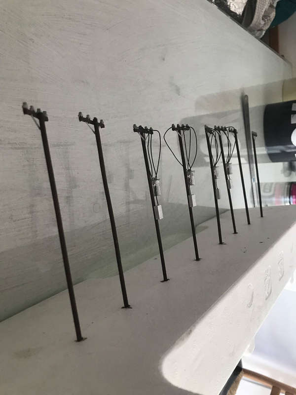 HO Utlity Poles (Set of 8)